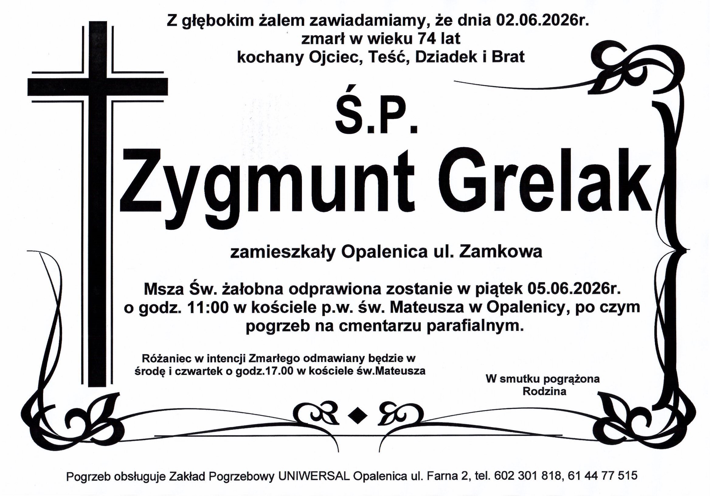 Uniwersal - Zakład Usług Pogrzebowych Uniwersal Opalenica