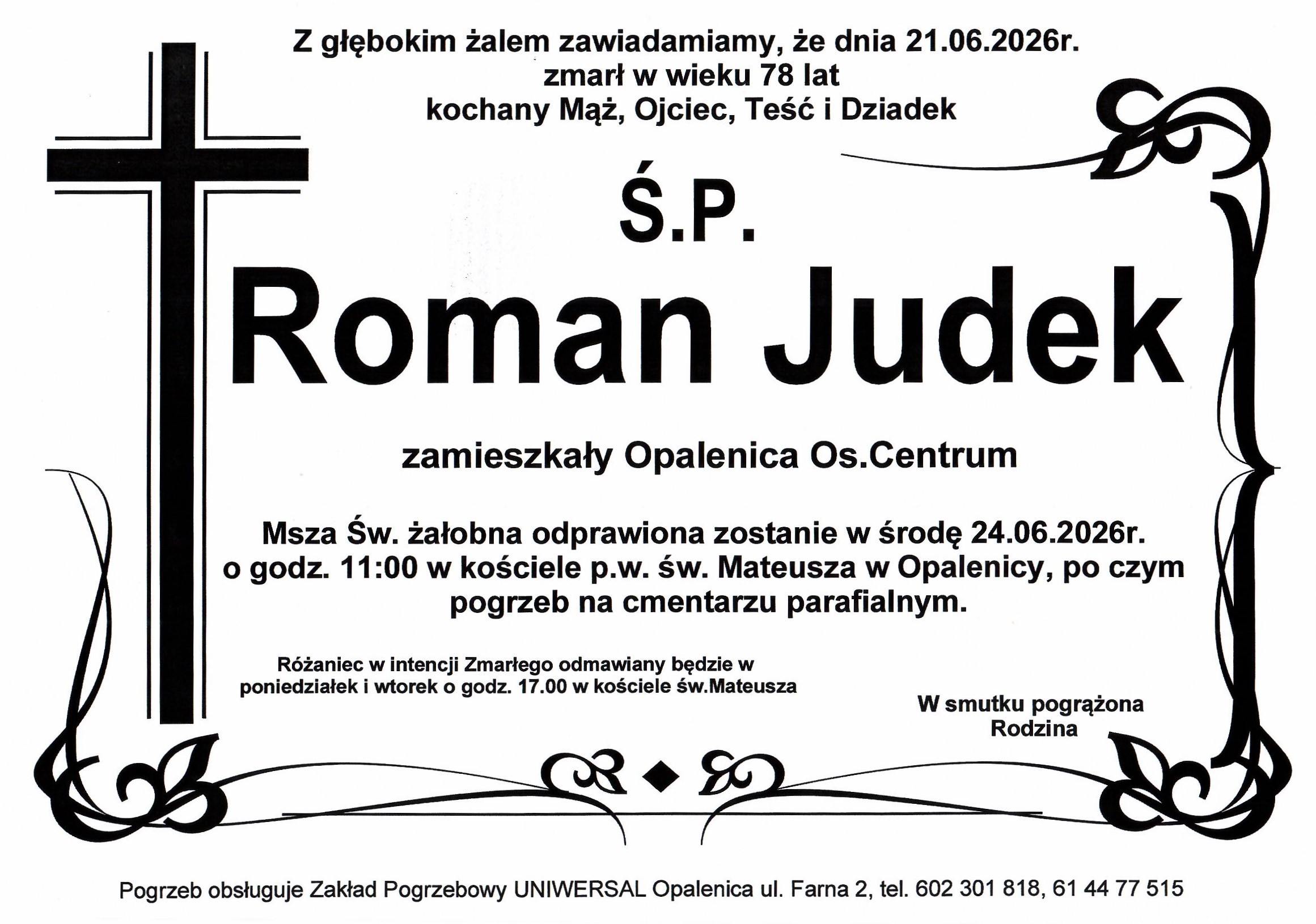 Uniwersal - Zakład Usług Pogrzebowych Uniwersal Opalenica
